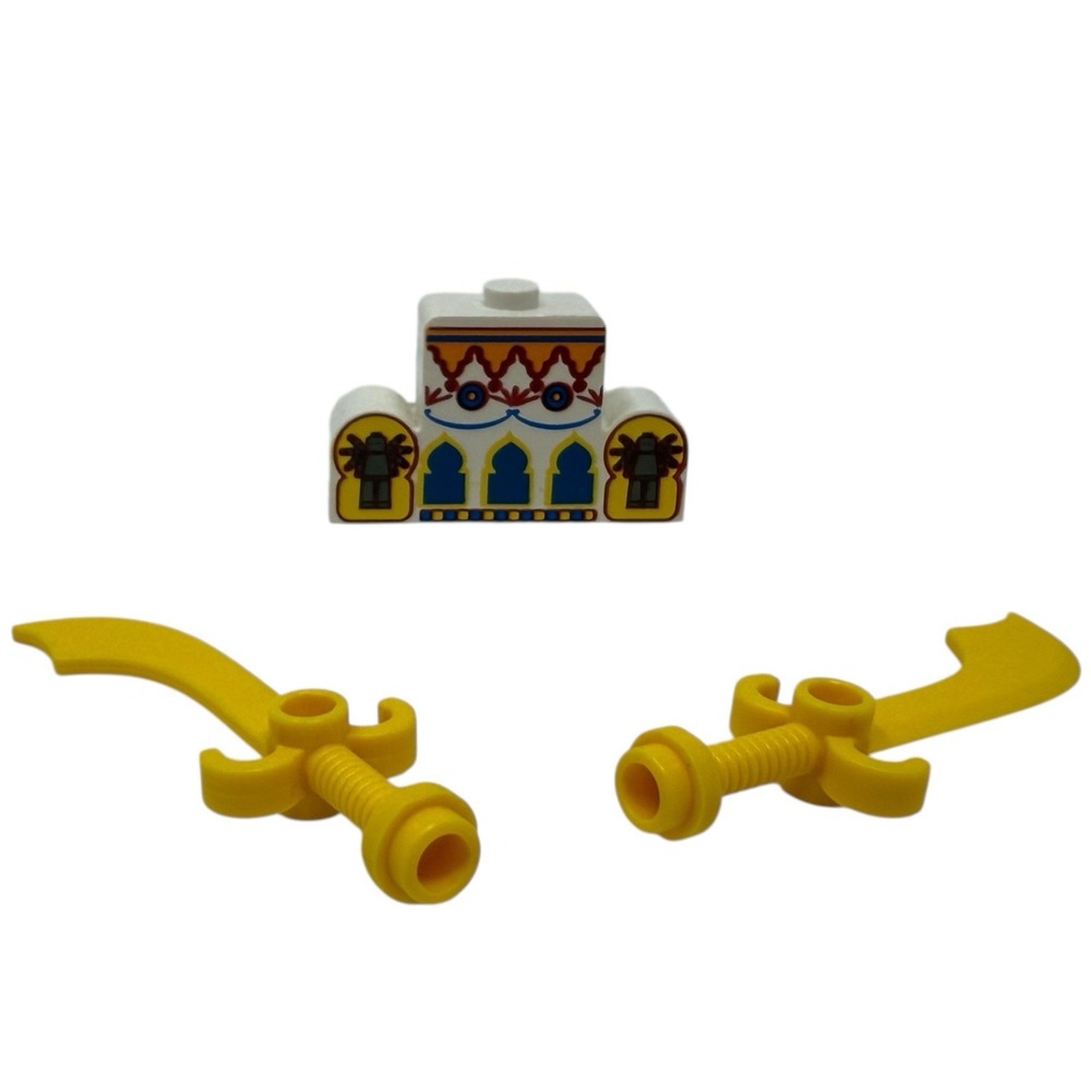 Lego Vintage Adventurers Orient #7411 Tygurah's Roar REPLACEMENT PARTS Swords - Picture 2 of 4